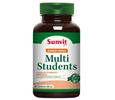 SUNVIT LIFE MULTI ESTUDIANTES 60 TABLETAS