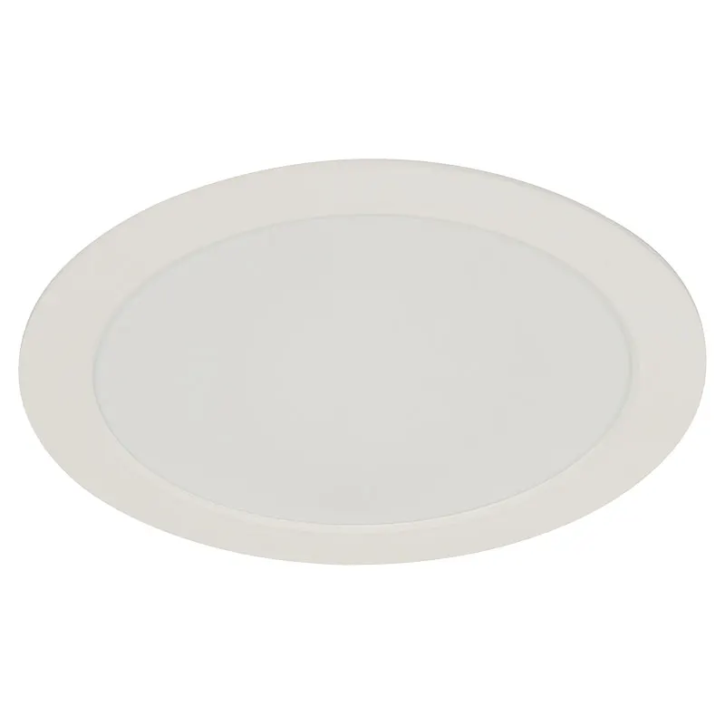 Panel LED de empotrar circular 18 W luz neutra