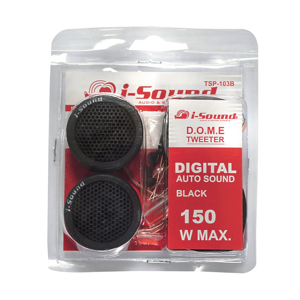 Tweeter negro para carro 150w