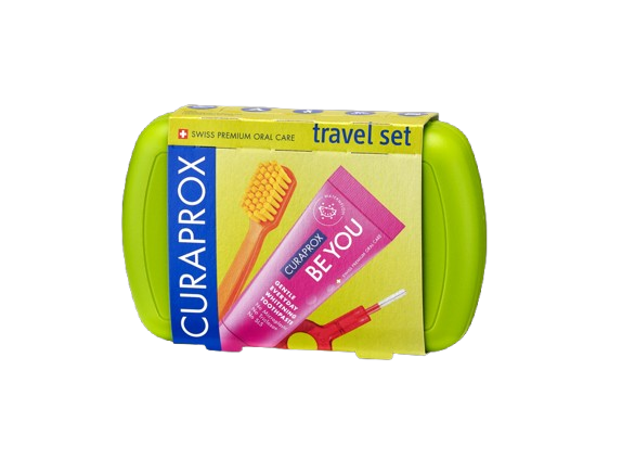 CURAPROX TRAVEL SET GREEN 1 UNIDAD(ES)