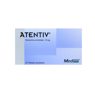 Atentiv, 10 mg, 30 tabletas