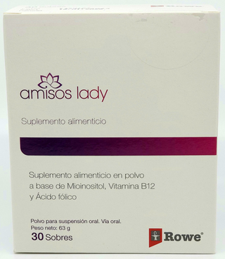 Amisos Lady, Suplemento Alimenticio, 30 sobres