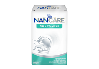 Nancare DHA y Vitamina D gotas pediatricas 10 ml