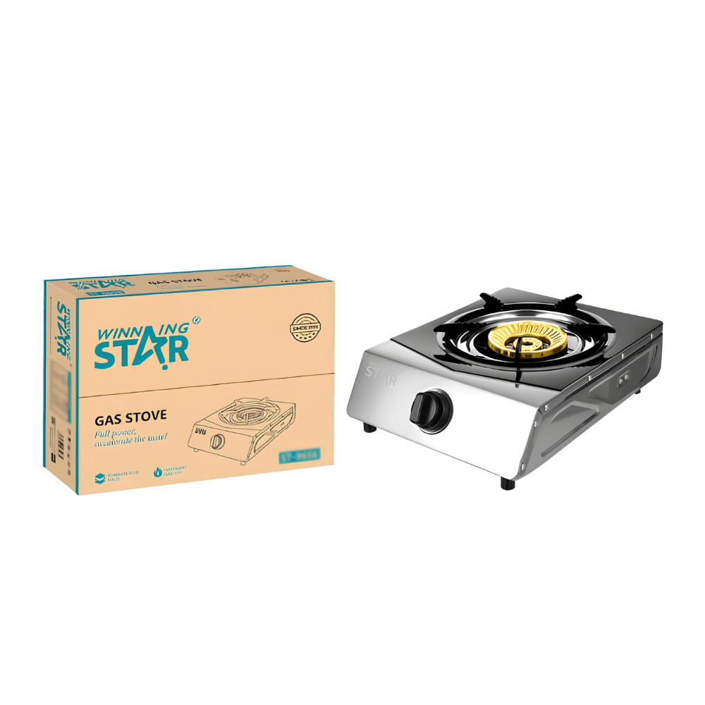 Cocina De Gas Winning Star ST-9656 Con Encendido Eléctrico Gris