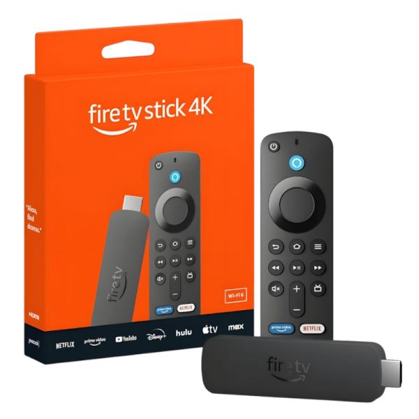 Dispositivo de Transmisión Amazon Fire TV Stick 4K GEN 2 WiFi 6 – Negro (2023)