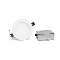 Panel Led Empotrar 4" 9W 600 Lumen Dimmeable Arqdeco
