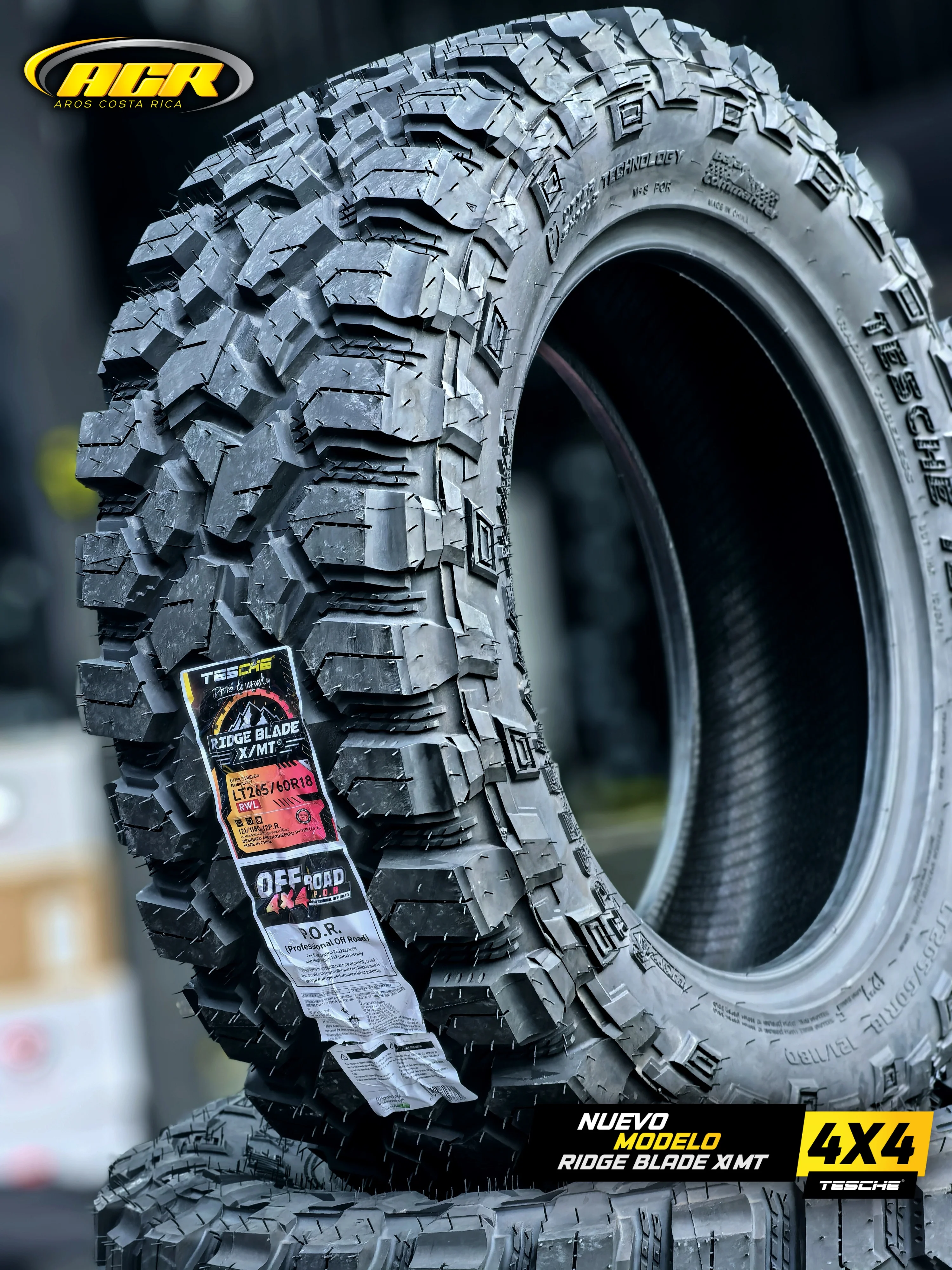 265/60R18 Ridge Blade X/MT
