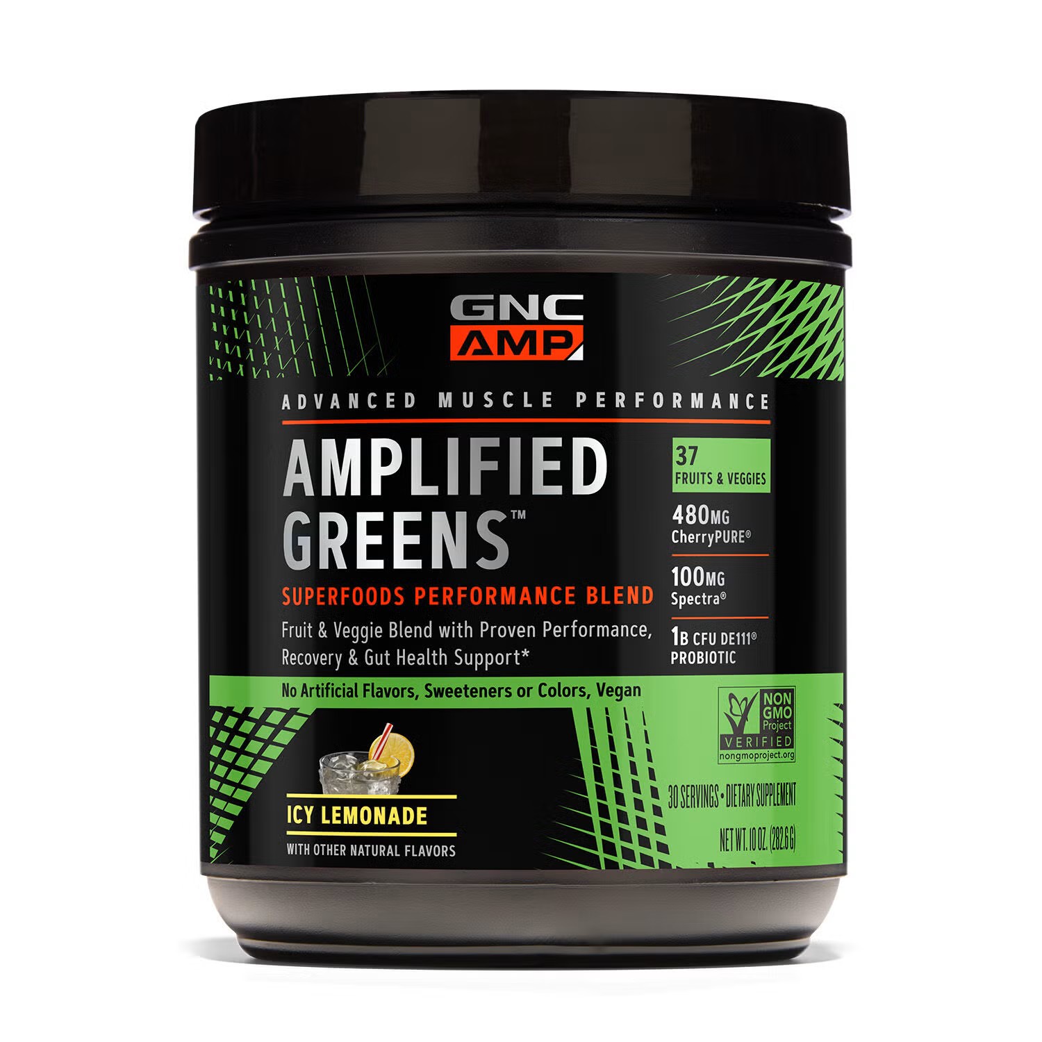 GNC Amplified Greens Icy Limonade 30 servidas