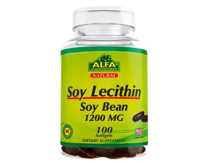 Alfa - Soy Lecithin, 1200 mg, 100 Capsulas Blandas