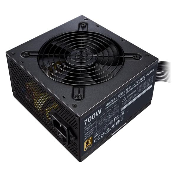 Fuente de Poder Cooler Master MWE 700 Bronze V2 700W 80 Plus No Modular ATX – Negro