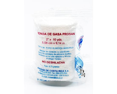 Venda de Gasa Prosan 5.08 cm x 9.14 cm