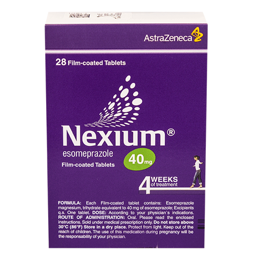 NEXIUM 40 MG TABLETAS VIA ORAL
