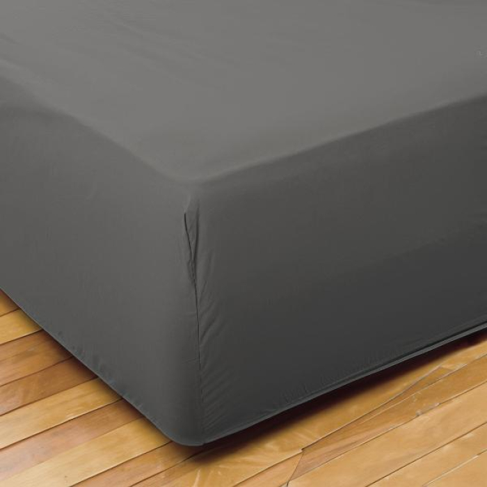 SABANA AJUSTABLE KING 300 GRIS OSCURO HAUS