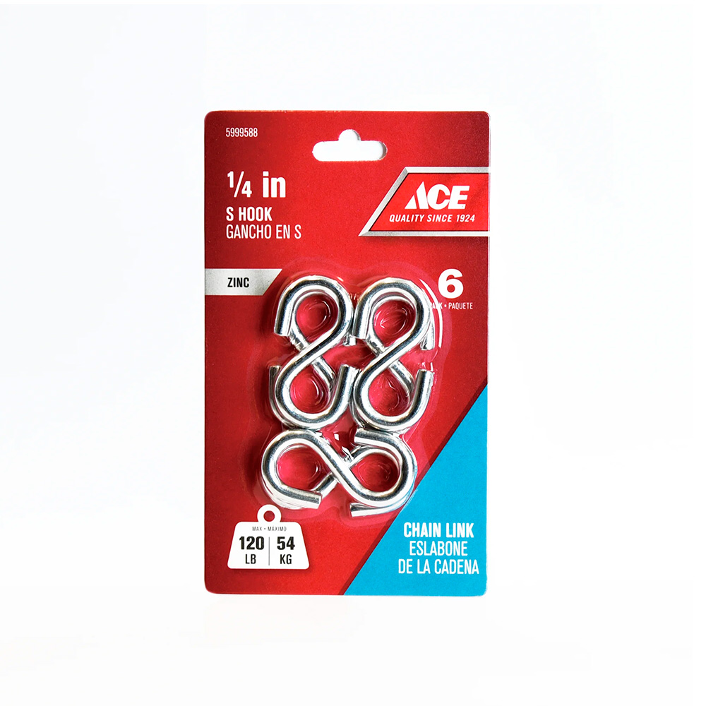 Ganchos 1-4 54.4 kilos zinc