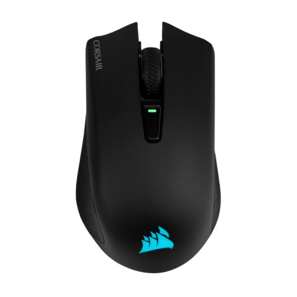 Mouse Corsair Gaming RGB Harpoon / 2.4 GHZ 10000 DPI Inalámbrico Bluetooth – Negro
