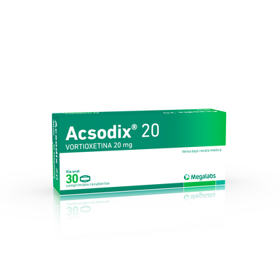 Acsodix, 20mg, 30 comprimidos recubiertos