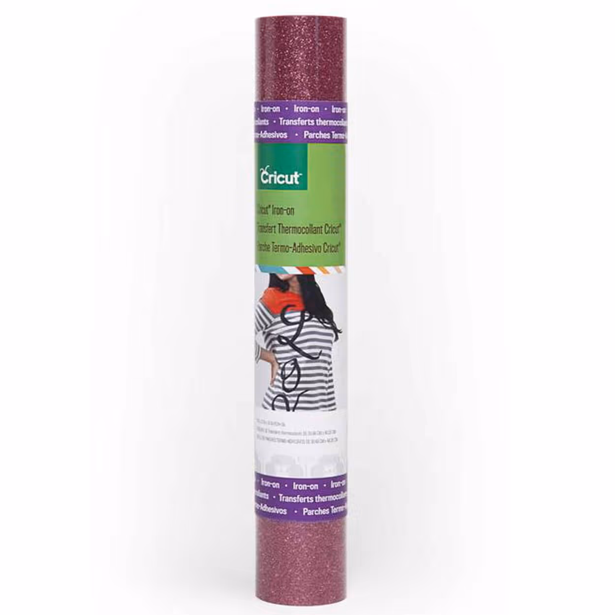 CRICUT ROLLO GLITTER IRON-ON – ROSADO