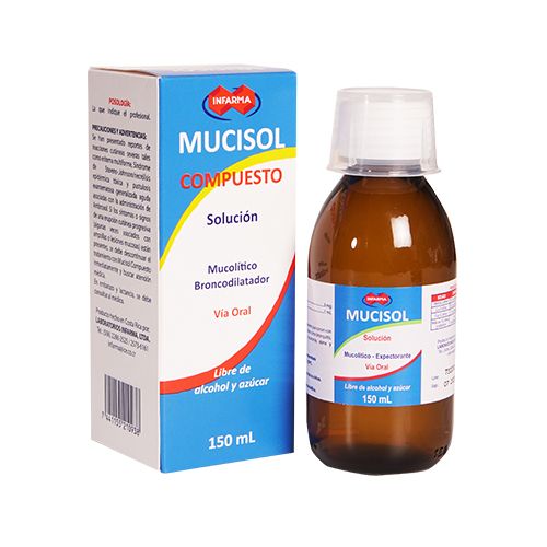 MUCISOL COMPUESTO JARABE 150 ML