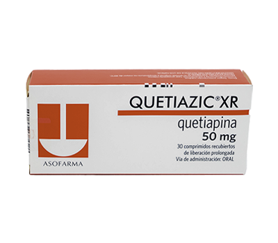 QUETIAZIC XR CÁPSULAS 50MG X 30