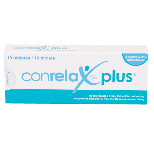 CONRELAX PLUS TABLETAS 54 MG