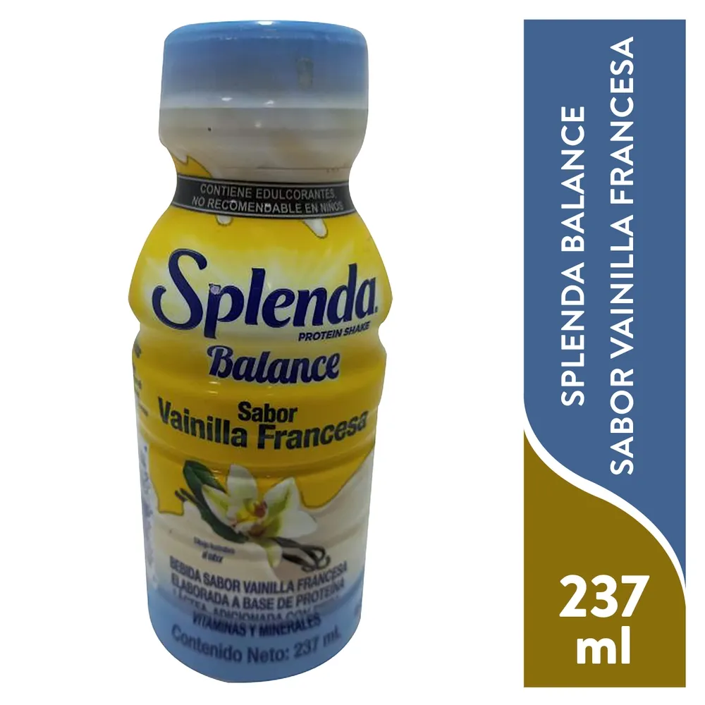 Bebida de proteína Splenda Balance sabor vainilla francesa - 237 ml