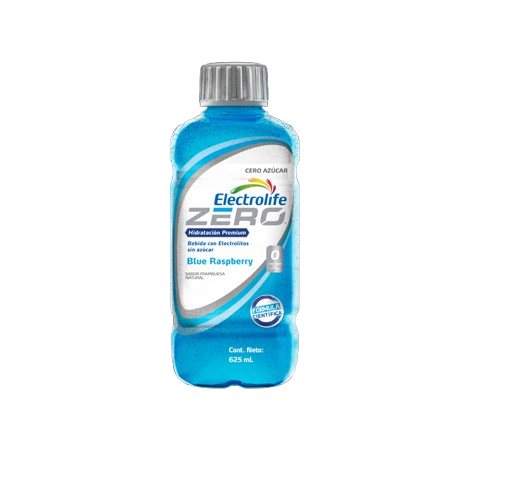ELECTROLIFE ZERO SABOR FRAMBUESA 625 ML