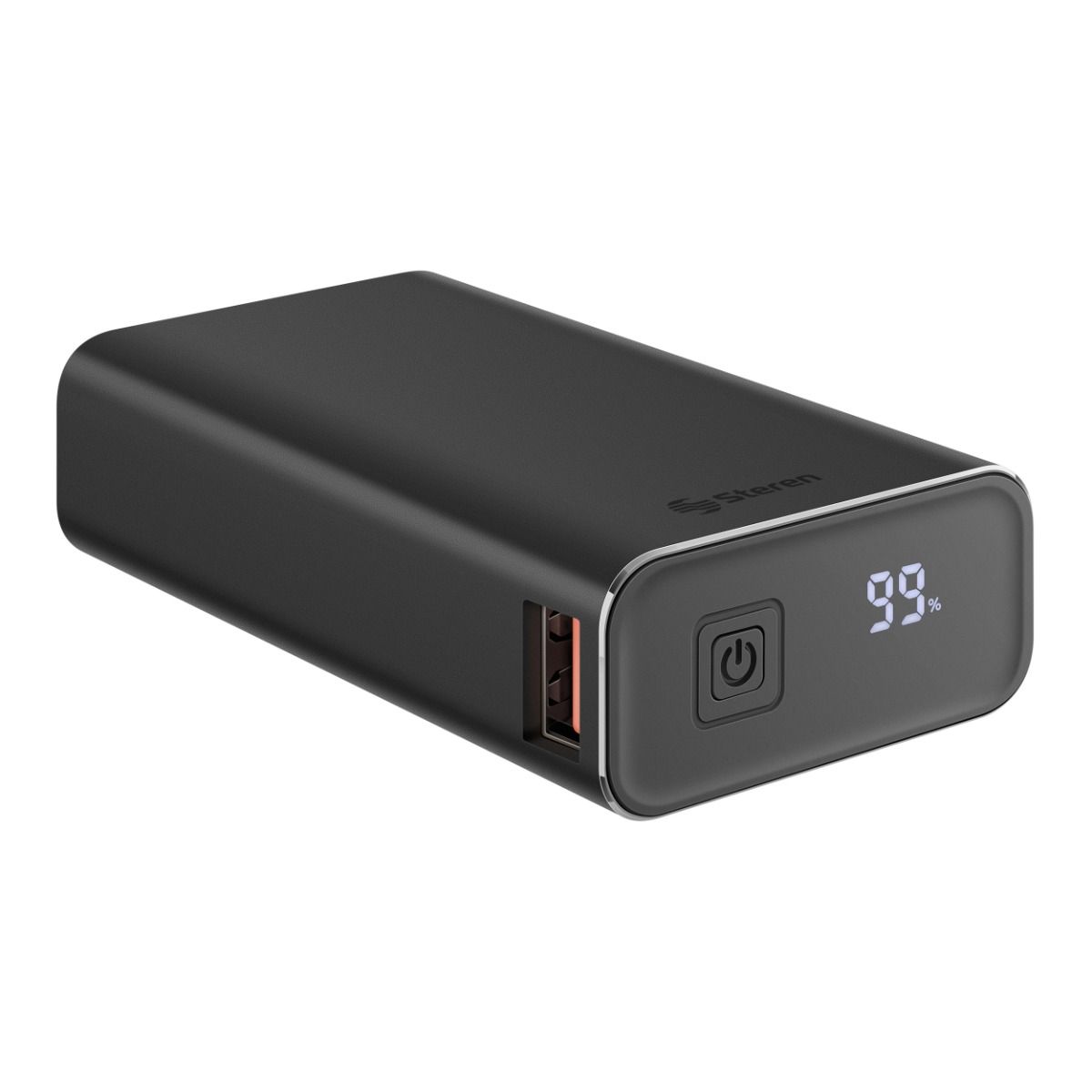 Power Bank de 10,000 mAh PD 20 W / QC 18 W con pantalla digital y carcasa de aluminio
