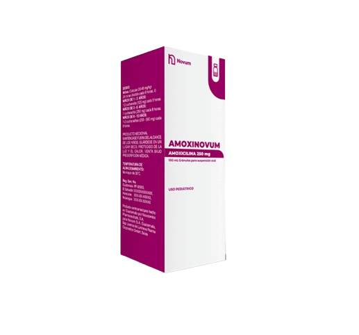 AMOXINOVUM GRANULADO (250/5 MG/ML) X100 ML