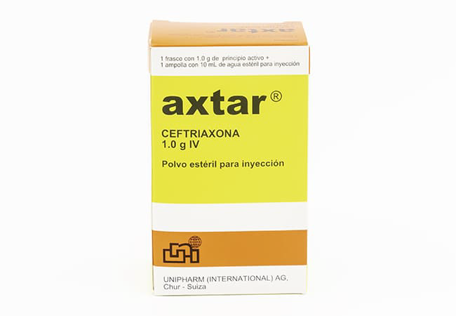 AXTAR INTRAVENOSO 1 GRAMO 1 FRASCO