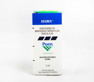 XEGREX 5 ML SOLUCIÓN OFTALMICO
