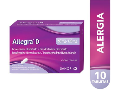 Allegra D 1 tableta