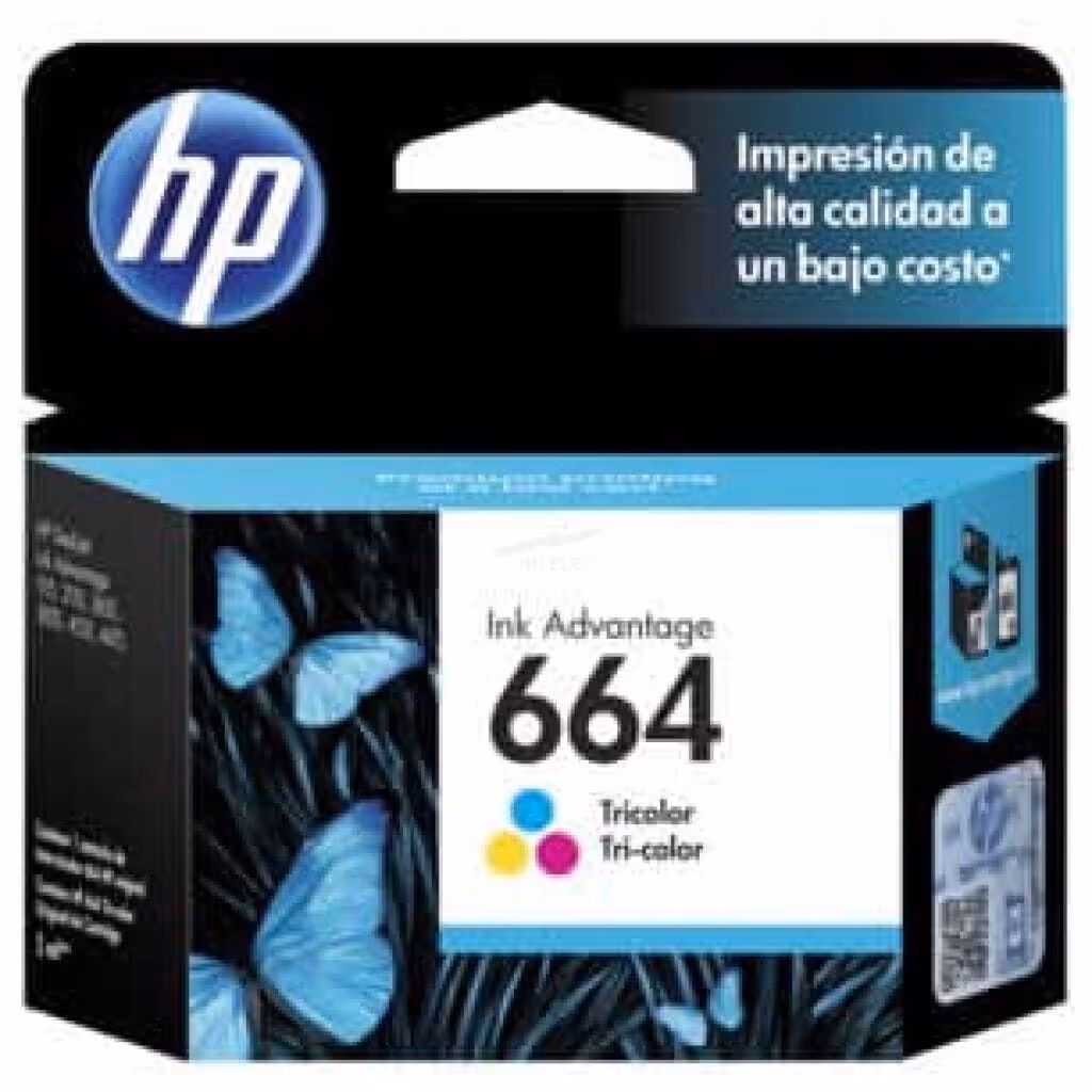 Cartucho de tinta HP 664 – Color