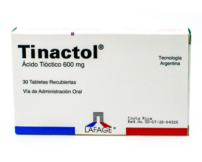 Tinactol 600mg x 30 Tabletas