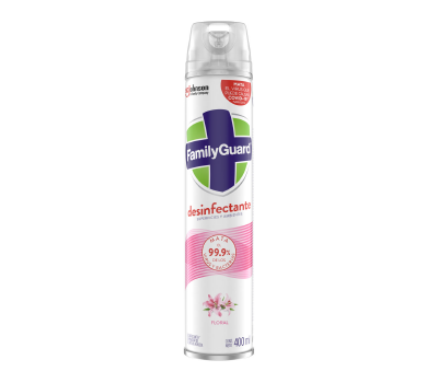 FAMILY GUARD DESINFECTANTE FLORAL AEROSOL 400 ML