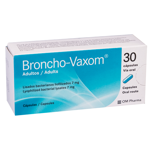 BRONCHO-VAXOM ADULTO CAPSULAS 7 MG