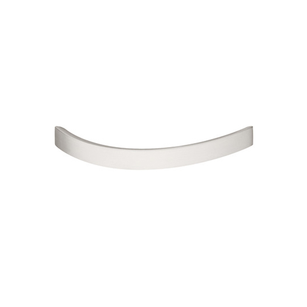 Haladera concha zinc niquelado cepillado 14.2x3cm