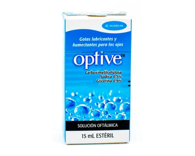 Optive solucion oftalmica esteril 15ml