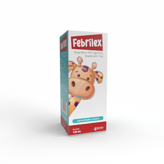 Febrilex suspensión oral, 100 mg/5ml, 120 ml