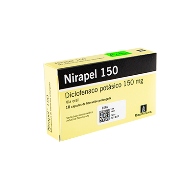 NIRAPEL 150 150MG TABLETAS VIA ORAL