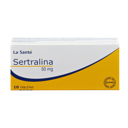 SERTRALINA LA SANTE 50MG X10
