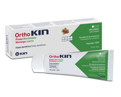 Pasta Dentrifica Ortho Kin fresa 75 ml