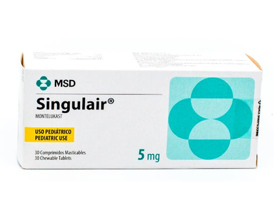 Singulair 5 mg Pediatrico 30 comprimidos