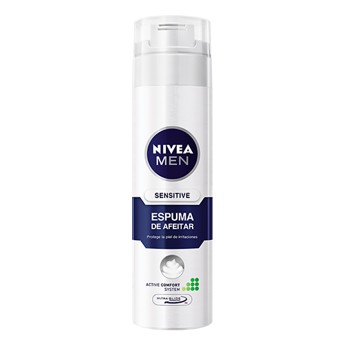 ESPUMA NIVEA F/MEN P/SENSIBLE 200 ML