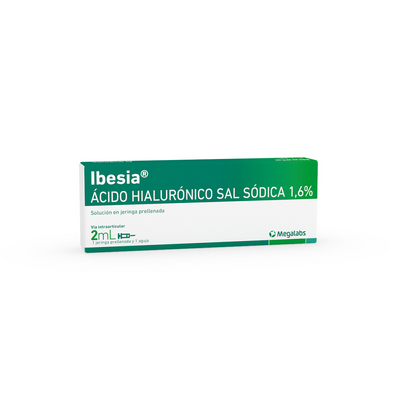 Ibesia 1.6% 32 mg/2 ml 1 jeringa prellenada