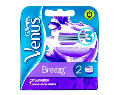 Gillette Venus Breeze REPUESTOS m?quina para afeitar MUJER 2 unidades