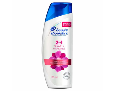 Head & Shoulders Shampoo y Acondicionador 2 en 1 180ml