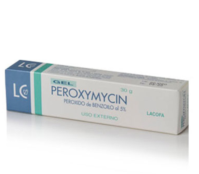 LACOFA PEROXYMYCIN GEL 5% 30 GR