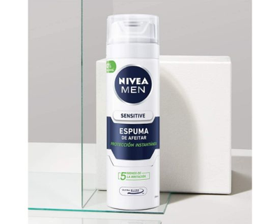Nivea Men Sensitive Espuma de Afeitar Proteccion Instantanea 200 ml