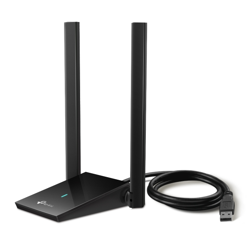 Adaptador USB Wi-Fi 6 Con 2 Antenas AX1800