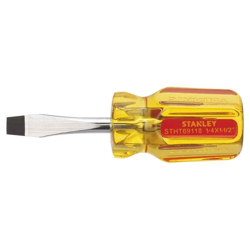 Desarmador plano 1/4" x 1 1/2" de largo